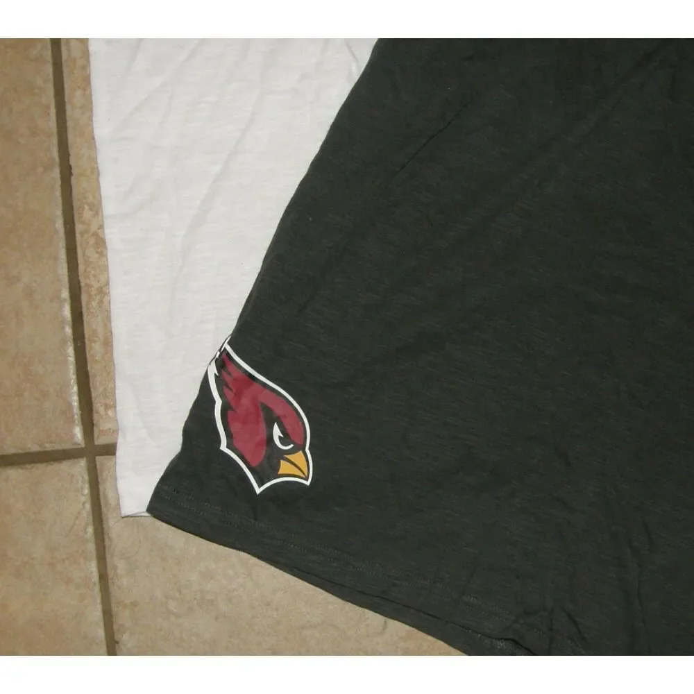 NEW Mens Sz 3XL Comfy ARIZONA CARDINALS Shorts & Shirt 2 Pc Pajama Lounge Set